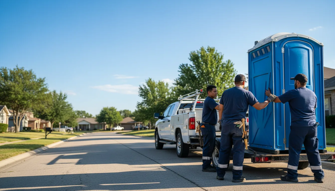 Portable Toilet Rental in Gause, TX near me